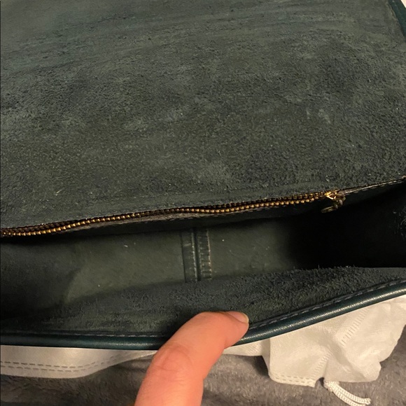 Green Leather Frye Bag - Picture 9 of 12